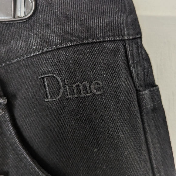 Dime MTL black denim jeans - Picture 4 of 5